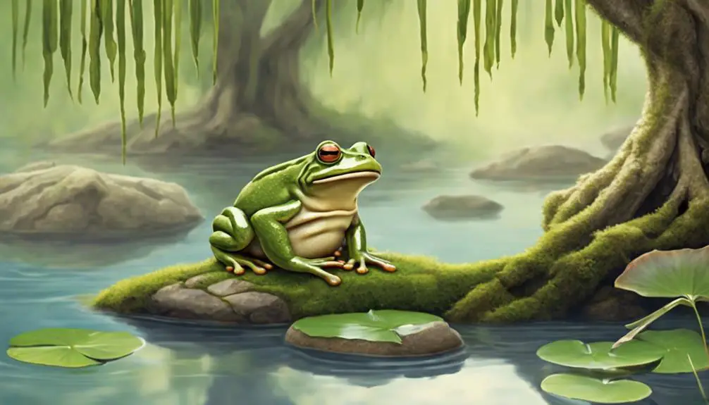 exploring habitats of frogs