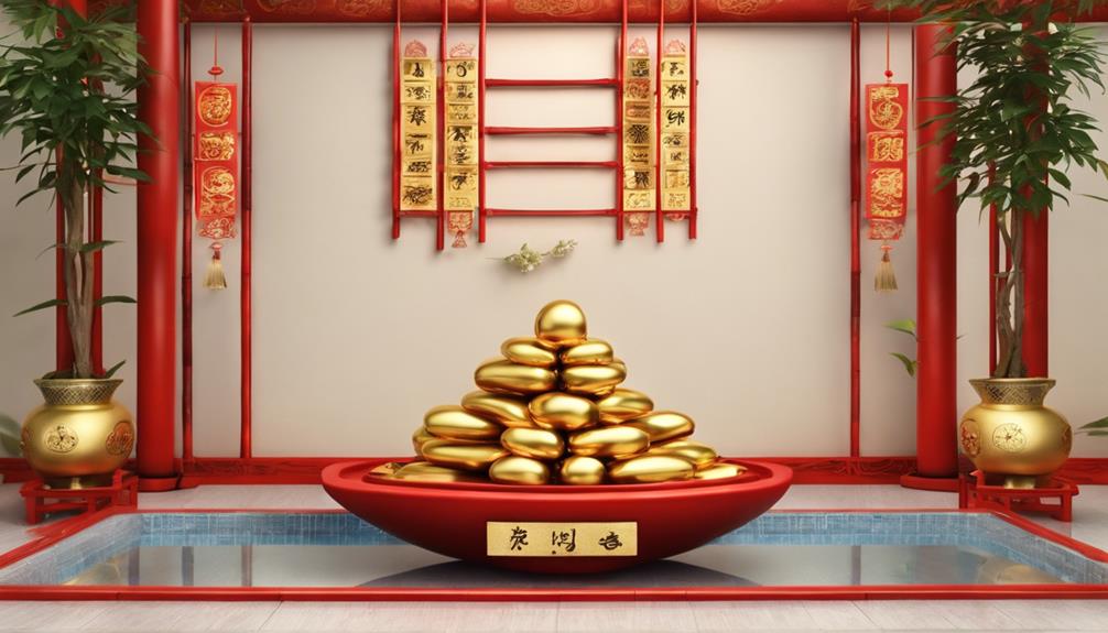 feng shui gold symbolism