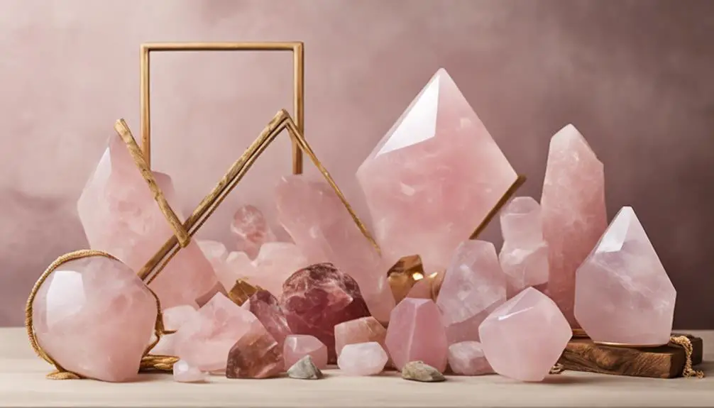 harmonizing energy with rose quartz