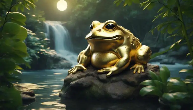 lucky toad for prosperity