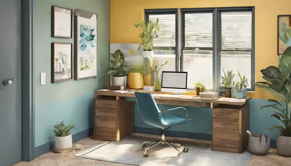 office colors for feng shui