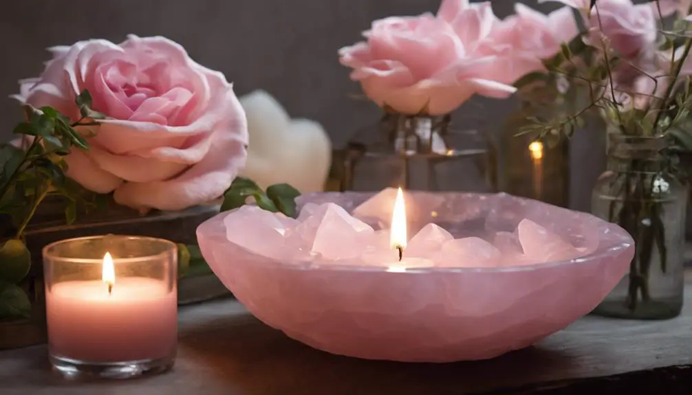 rose quartz healing energy