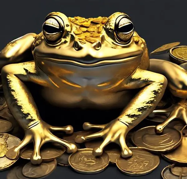 wealthy amphibian figurine symbol
